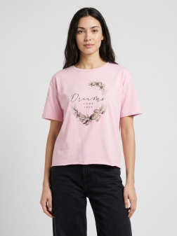 ФУТБОЛКА ЖЕНСКАЯ Розовый