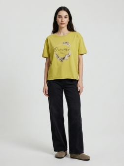 ФУТБОЛКА ЖЕНСКАЯ фисташково-зеленый