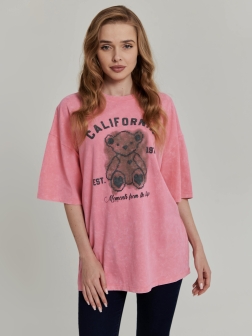 ФУТБОЛКА ЖЕНСКАЯ Розовый