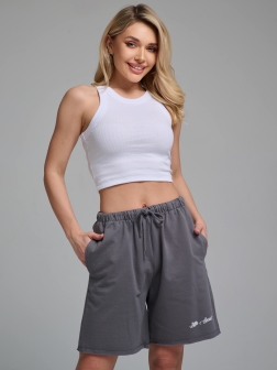 ШОРТЫ ЖЕНСКИЕ темно-серый