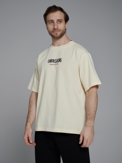 ФУТБОЛКА ОВЕРСАЙЗ МУЖСКАЯ  Желтый