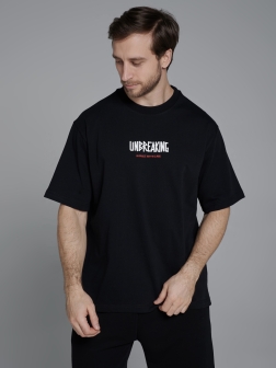 ФУТБОЛКА ОВЕРСАЙЗ МУЖСКАЯ  Черный