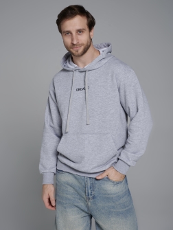 ТОЛСТОВКА МУЖСКАЯ Серый меланж