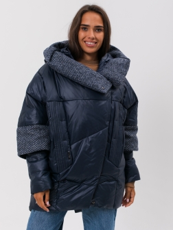 Женская зимняя куртка ТЕМНО-СИНИЙ