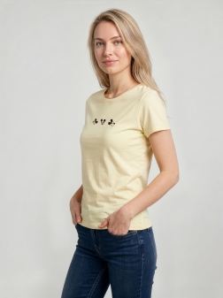 ФУТБОЛКА ЖЕНСКАЯ лимон желтый