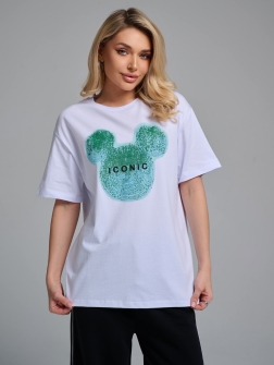 ФУТБОЛКА ЖЕНСКАЯ Белый