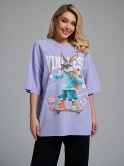 ФУТБОЛКА ЖЕНСКАЯ лаванда