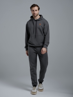 СПОРТИВНЫЙ КОСТЮМ МУЖСКОЙ темно-серый