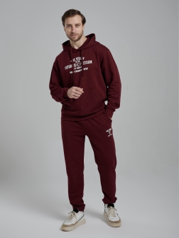 СПОРТИВНЫЙ КОСТЮМ МУЖСКОЙ Бордовый