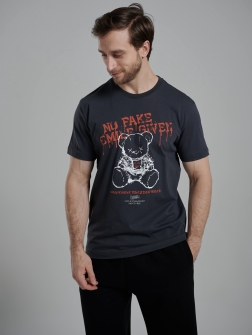 ФУТБОЛКА МУЖСКАЯ Темно серый