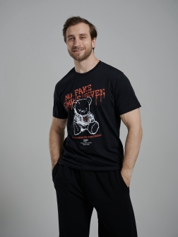 ФУТБОЛКА МУЖСКАЯ Черный