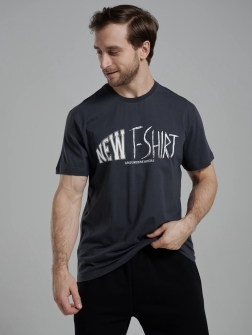 ФУТБОЛКА МУЖСКАЯ Темно серый