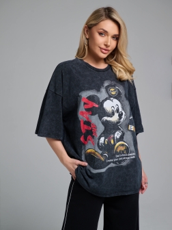 ФУТБОЛКА ЖЕНСКАЯ Черный