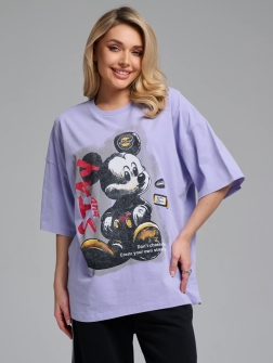 ФУТБОЛКА ЖЕНСКАЯ лаванда