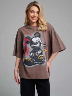 ФУТБОЛКА ЖЕНСКАЯ шоколадный