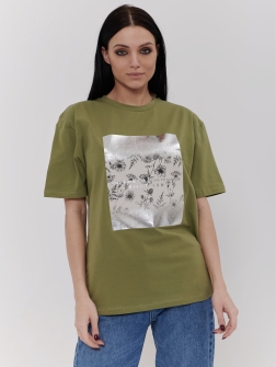 ФУТБОЛКА ЖЕНСКАЯ зеленый