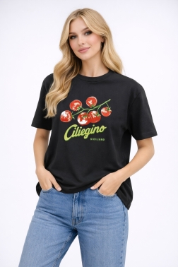 ФУТБОЛКА ЖЕНСКАЯ Черный