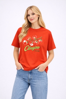 ФУТБОЛКА ЖЕНСКАЯ Оранжевый