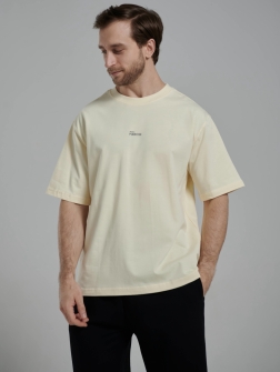 ФУТБОЛКА ОВЕРСАЙЗ МУЖСКАЯ  Желтый