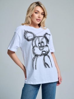 ФУТБОЛКА ЖЕНСКАЯ Белый