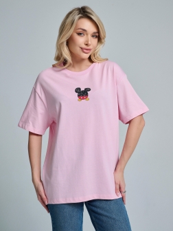 ФУТБОЛКА ЖЕНСКАЯ Розовый