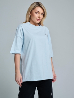 ФУТБОЛКА ЖЕНСКАЯ Голубой