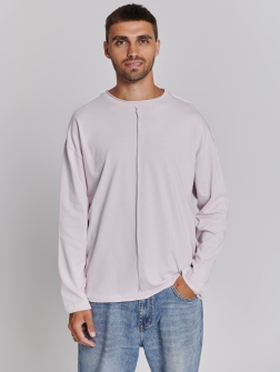 МУЖСКОЙ ЛОНГСЛИВ  Светло-коричневый