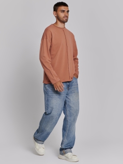 МУЖСКОЙ ЛОНГСЛИВ  мокко