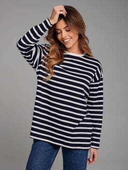 ЛОНГСЛИВ ЖЕНСКИЙ Темно-синий