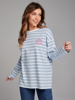 ЛОНГСЛИВ ЖЕНСКИЙ голубое небо