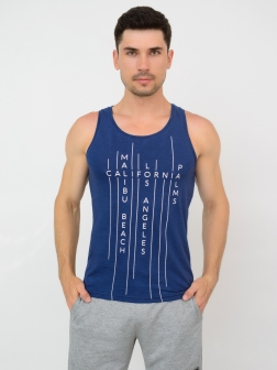 Майка мужская Темно-синий