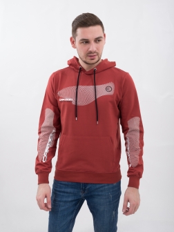 Толстовка мужская Кирпичный