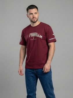 ФУТБОЛКА МУЖСКАЯ Бордовый