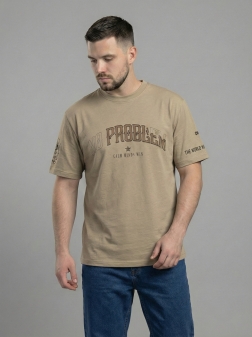 ФУТБОЛКА МУЖСКАЯ Коричневый