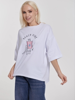 ФУТБОЛКА ЖЕНСКАЯ Белый