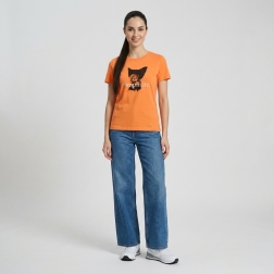 ФУТБОЛКА ЖЕНСКАЯ Оранжевый