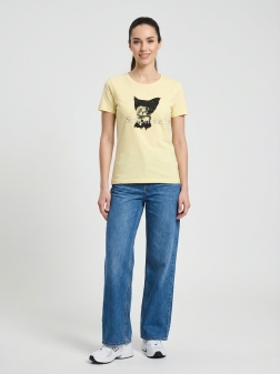 ФУТБОЛКА ЖЕНСКАЯ лимон желтый