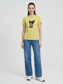 ФУТБОЛКА ЖЕНСКАЯ фисташково-зеленый