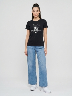 ФУТБОЛКА ЖЕНСКАЯ Черный