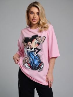 ФУТБОЛКА ЖЕНСКАЯ Розовый