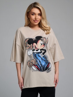 ФУТБОЛКА ЖЕНСКАЯ Бежевый