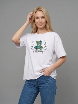 ФУТБОЛКА ЖЕНСКАЯ Белый