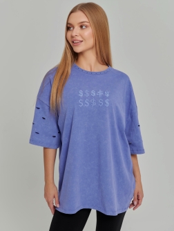 ФУТБОЛКА ЖЕНСКАЯ Lila (Very Peri) лиловый