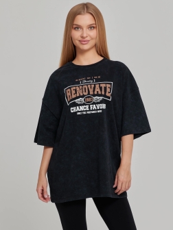 ФУТБОЛКА ЖЕНСКАЯ Черный