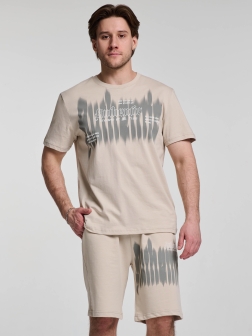 КОСТЮМ С ШОРТАМИ  Бежевый