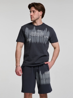 КОСТЮМ С ШОРТАМИ  Темно серый