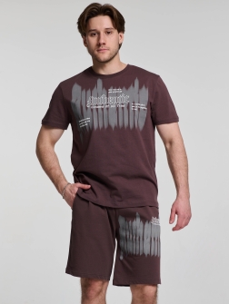 КОСТЮМ С ШОРТАМИ  шоколадный