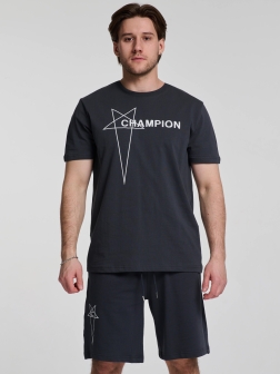 КОСТЮМ С ШОРТАМИ  Темно серый