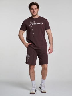 КОСТЮМ С ШОРТАМИ  шоколадный