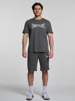 КОСТЮМ С ШОРТАМИ  темно-серый